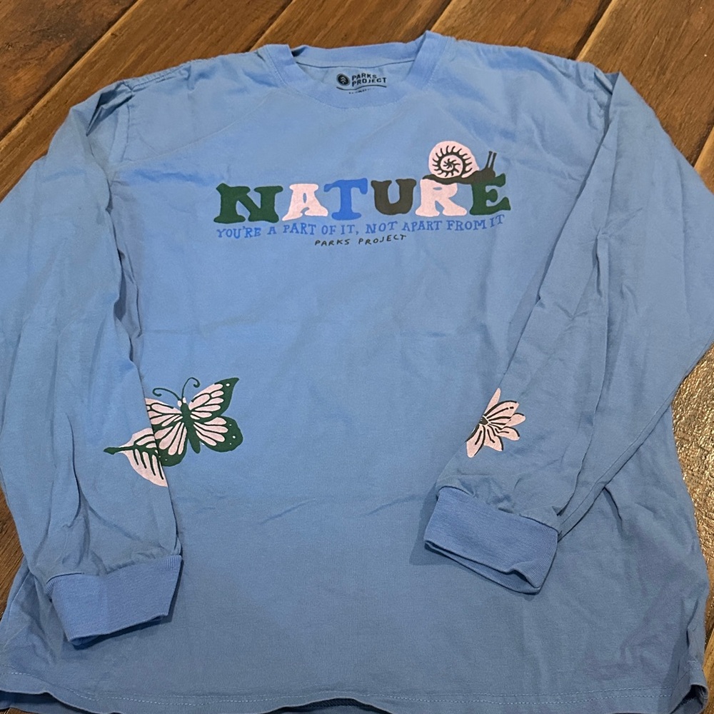 Parks Project Light Blue Cotton Tee